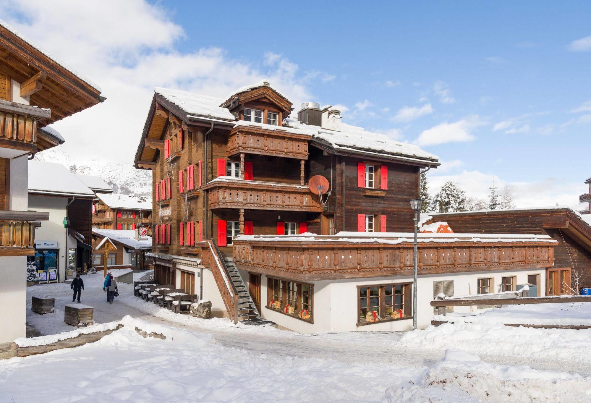 Hotel Walliserkanne Grächen Exteriör bild